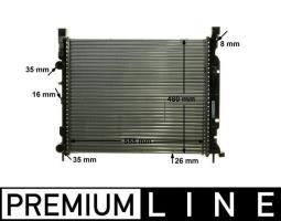 Chłodnica, układ chłodzenia silnika Mahle CR1155000P