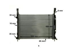 Chłodnica, układ chłodzenia silnika Mahle CR1157000P
