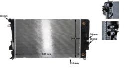 Chłodnica, układ chłodzenia silnika Mahle CR1173000S
