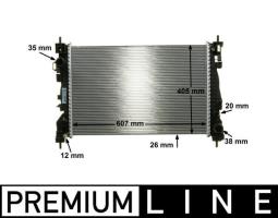 Chłodnica, układ chłodzenia silnika Mahle CR1180000P