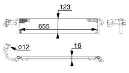 Chłodnica oleju, automatyczna przekładnia MAHLE CLC71000P