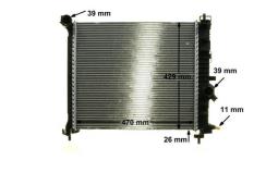 Chłodnica, układ chłodzenia silnika Mahle CR1189000P