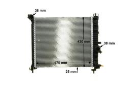 Chłodnica, układ chłodzenia silnika Mahle CR1190000P