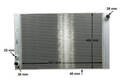 Chłodnica, układ chłodzenia silnika Mahle CR1204000P