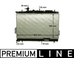 Chłodnica, układ chłodzenia silnika Mahle CR1292000P