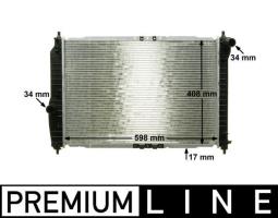Chłodnica, układ chłodzenia silnika Mahle CR1310000P