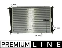 Chłodnica, układ chłodzenia silnika Mahle CR1316000P