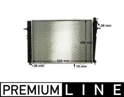 Chłodnica, układ chłodzenia silnika Mahle CR1335000P
