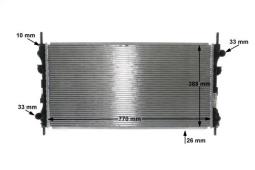 Chłodnica, układ chłodzenia silnika Mahle CR1346000S