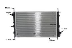Chłodnica, układ chłodzenia silnika Mahle CR1347000S