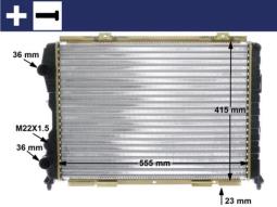 Chłodnica, układ chłodzenia silnika Mahle CR1408000S