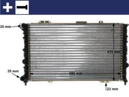 Chłodnica, układ chłodzenia silnika Mahle CR1410000S