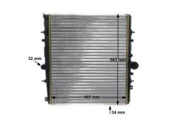 Chłodnica, układ chłodzenia silnika Mahle CR1437000S