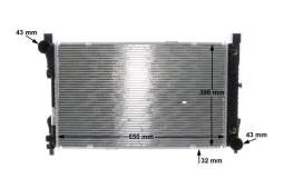 Chłodnica, układ chłodzenia silnika Mahle CR1478000S