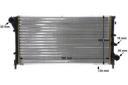Chłodnica, układ chłodzenia silnika Mahle CR1453000S