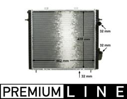 Chłodnica, układ chłodzenia silnika Mahle CR148000P