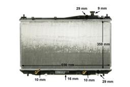 Chłodnica, układ chłodzenia silnika MAHLE CR1070000S