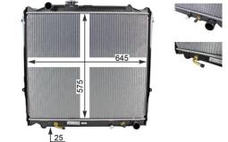 Chłodnica, układ chłodzenia silnika Mahle CR1521000S