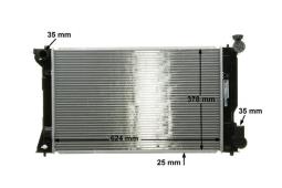 Chłodnica, układ chłodzenia silnika Mahle CR1530000S