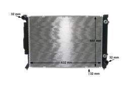 Chłodnica, układ chłodzenia silnika Mahle CR1686000S