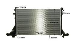 Chłodnica, układ chłodzenia silnika Mahle CR1770000P