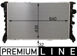 Chłodnica, układ chłodzenia silnika Mahle CR1772000P