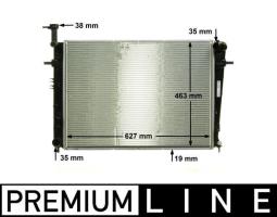 Chłodnica, układ chłodzenia silnika Mahle CR1862000P