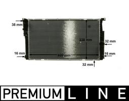 Chłodnica, układ chłodzenia silnika Mahle CR1909000P