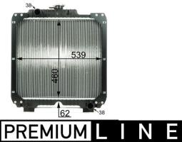 Chłodnica, układ chłodzenia silnika Mahle CR1936000P