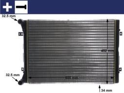 Chłodnica, układ chłodzenia silnika Mahle CR2038000S
