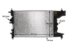 Chłodnica, układ chłodzenia silnika Mahle CR2122000S