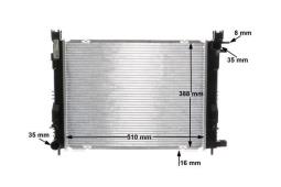 Chłodnica, układ chłodzenia silnika Mahle CR2166000S