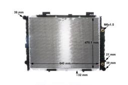 Chłodnica, układ chłodzenia silnika Mahle CR2204001S