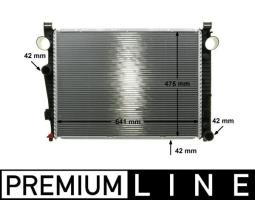 Chłodnica, układ chłodzenia silnika Mahle CR226000P