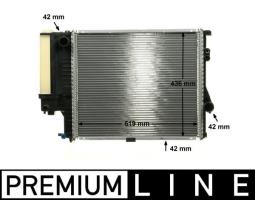 Chłodnica, układ chłodzenia silnika Mahle CR244000P