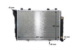Chłodnica, układ chłodzenia silnika Mahle CR246000S