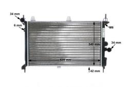 Chłodnica, układ chłodzenia silnika Mahle CR267000S