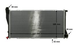 Chłodnica, układ chłodzenia silnika Mahle CR288000P