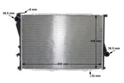 Chłodnica, układ chłodzenia silnika Mahle CR296000S