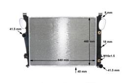 Chłodnica, układ chłodzenia silnika Mahle CR302000S