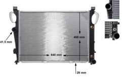 Chłodnica, układ chłodzenia silnika Mahle CR304000S