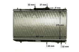 Chłodnica, układ chłodzenia silnika MAHLE CR1518000S