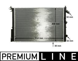 Chłodnica, układ chłodzenia silnika Mahle CR312000P