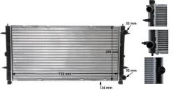 Chłodnica, układ chłodzenia silnika Mahle CR389000S