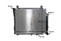 Chłodnica, układ chłodzenia silnika Mahle CR406000S