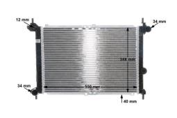 Chłodnica, układ chłodzenia silnika Mahle CR443000S