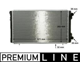 Chłodnica, układ chłodzenia silnika Mahle CR474000P