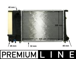 Chłodnica, układ chłodzenia silnika Mahle CR495000P