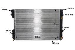 Chłodnica, układ chłodzenia silnika Mahle CR561000S