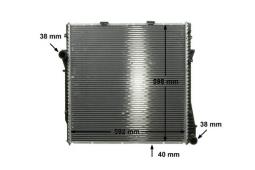 Chłodnica, układ chłodzenia silnika Mahle CR573000P